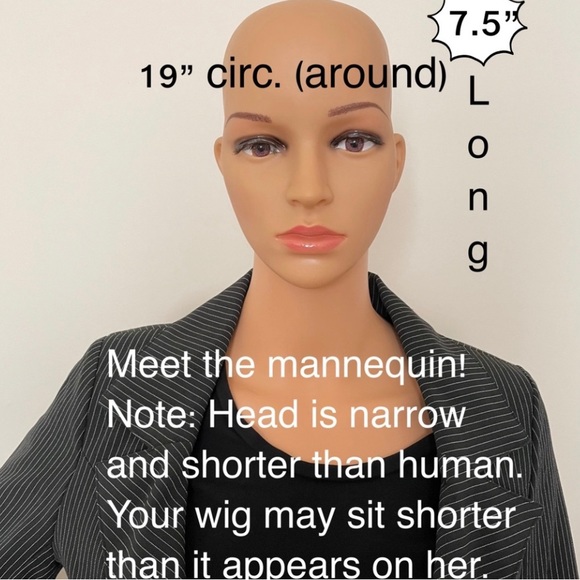 NWT 11” natural volume puff series burgundy magenta wine volume short full top - Picture 5 of 16